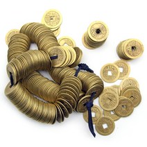 attizone 엽전 100개 500개 옛날동전 민속놀이 연극놀이 소품, 500개입