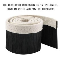 목공기계부품 1m 607080100mm 브러시 진공 청소기 조각 기계 cnc 라우터 용 집진기 커버 스핀들 모터 밀링 머신, 03 1Mx80mm