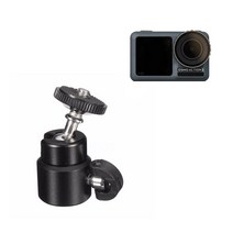LED 플래쉬 카메라 볼헤드 마운트 CCTV 모니터 dji 오즈모 액션 액션캠 호환 악세서리 OSMO ACTION