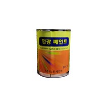 노루페인트 형광페인트 0.4L 식별용, 적색, 400ml, 1개