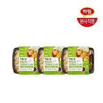 하림 탄단지다이어트도시락귀리밥과가라아게210g 3개
