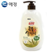 트리오 야채세척제 곡물주방세제 1종세정제 세재 1종주방세제