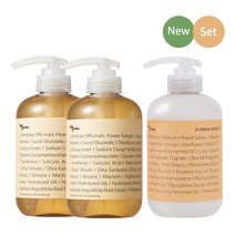 탈모 카렌듈라샴푸 500ml 2개+23 트리트먼트 500ml 세트, 단품