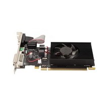 라데온 HD6450 그래픽 카드 64비트 3600MHz 2GB DDR3 그래픽 카드 4K 비디오 카드 업그레이드 컴퓨터 액세서리 HDML / DP / DVI 데스크탑용