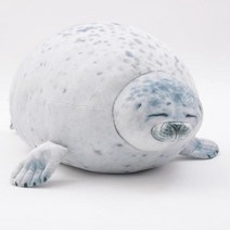 아이장난감 20-80cm 귀여운 바다 사자 플러시 장난감 3d 참신 던지기 베개 소프트 인감 봉제 인형 집들이 파티 보류 베개 babygift, 80cm, 하얀
