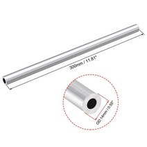 비닐 하우스 파이프 온실 설치 농자재 지지대 Uxcell 1-3pcs 6063 알루미늄 둥근 관 14mm 15mm OD 8mm-13mm, 12 8mmx15mm