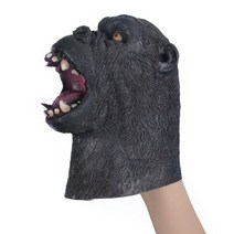 동물 가면 마스크 킹콩 고릴라 후드원숭이 라텍스 파티 의상공포 동물성인 원숭이 머리, 08 hand02