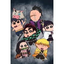 버터콕 짱구 캐릭터 나무 우드 직소 퍼즐 300피스 500피스 1000피스 짱구는 못말려, C 300피스, 상품명 확인개