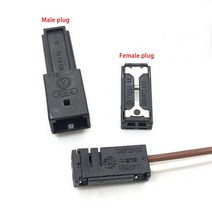 카오디오 차량오디오 1Set 2 Pin 4B0 972 623 Car Buzzer Wire Plug 8E0 763 Auto Tweeter Audio Cable Soc, 05 Male plug terminal