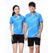 남여 배드민턴 트레이닝복 반팔 테니스복세트 에어맥스9811