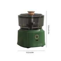 전기 고기분쇄기 마늘 주방 음식 쵸퍼 USB 요리 미니 야채 고기 커터 350ml, 2.green