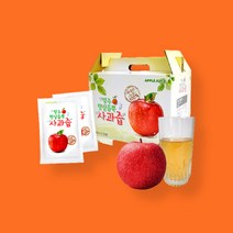 과수원 사과즙 과일 독소 제거 변비에 좋은 50포, 100ml x 30포