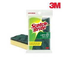 다목적 양면 스펀지 수세미 설거지 타일 청소 광택 3M수세미 스카치수세미 스카치브라이트 설거지 스폰지수세미