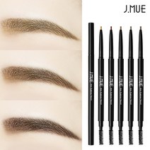 제이뮤 1+1 타투 슬림 아이브로우 펜슬, 슬림 1호+3호, 1개