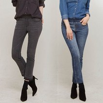 바이유 여성 데님2종택1 인디고 그레이 AWD-89277 MDAW-933