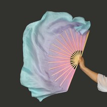 너슬부채 무용부채 전통 부채춤 공연 파스텔 화려한, 부채살36 너슬40
