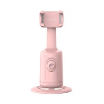 짐벌카메라 유튜버카메라 액션캠 360도 회전 후속 틱톡 라이브 사진을 위한 모노 포드 데스크탑 추적, 3.분홍색