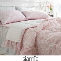 siamia 샬로 스노우리플 60수아사 여름 이불 싱글 슈퍼싱글