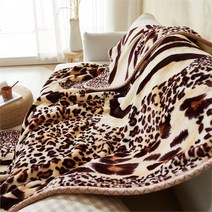 이솔홈 레오파드 호피 양면 밍크담요 대형(150X200) (9112694)
