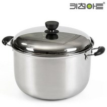 키친아트 곰솥 32cm 스텐냄비 대형 큰 백숙 사골 국냄비, 없음