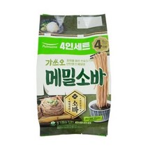 [풀무원]가쓰오 메밀소바 1232g (4인), 3세트