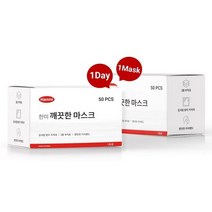 한미 깨끗한마스크 일회용 국산 덴탈마스크 100매, 단품