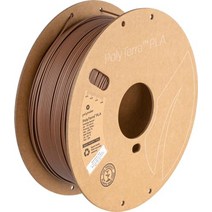 폴리테라 PLA 3D 프린팅 필라멘트, 1000g + 군대 갈색