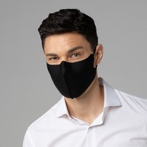 비토 빨아쓰는 여름용 숨쉬기편한 새부리형 패션 마스크 블랙, L