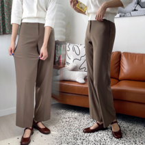 NewCare여성 봄 가을 간절기 여성 밴딩 슬랙스 바지 정장바지 굿스판