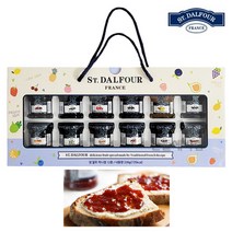 샹달프잼 미니 12종 무설탕 프랑스 과일잼 딸기잼 선물세트, 상세페이지 참조