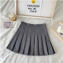 테니스 스커트 치마 여성 하이 웨이스트 플리츠 y2k 여름 캐주얼 kawaii a-line plaid black tennis 일본 교복 mini skirts for girls