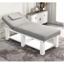 마사지베드 마사지침대 경락 한의원 물리치료 업소용 피부 미용 속눈썹 눈썹문신 피부 홈마사지 스툴포함 세트 헤드홀 브라운 출장마사지 브라운, 8CM블루벨벳 190x80+의자
