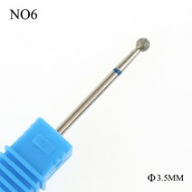 네일 아트 케어 비트 매니 큐어 커터 스킨 제거 유형 다이아몬드 드릴 전기 버 30, 6번