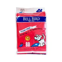 밸버드 애완견 배변패드 80매 강아지 용변패드 벨버드, 1팩