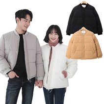 제이에프앤씨 커플 웰론 구름 숏패딩