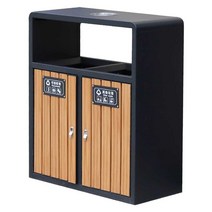 공원쓰레기통 업소용 옥외 공원 사무실 스테인리스, GM-07스테인레스스틸포트디럭스에디션