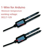 토양 전 전도도 센서 02V 420mA RS485 토양 수분 온도 습도 EC 센서 1 arduino용, 10 1Wire for Arduino