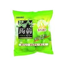 오리히로 푸른과 곤약 젤리 무스카트 20g 파우치 × 6 개 × 24 봉지