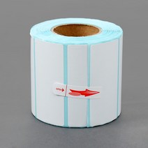 산업용 음료 유포 무지 라벨 감열 롤 스티커 바코드
