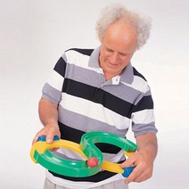 노인 재활 손놀림 S모양 트랙 공 운반 게임 장난감 대근육 출산선물 감각자극놀이 유치원