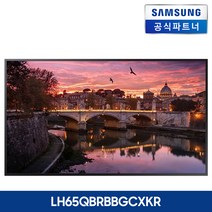 삼성전자 사이니지 디스플레이 4K UHD LH65QBRBBGCXKR DID 모니터 [본체], 본체+웰컴보드(삼성무료설치)