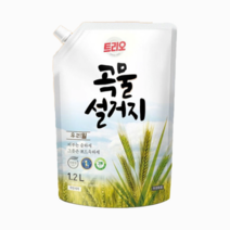 트리오 곡물설거지 우리밀 1.2L X10개