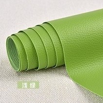 [구입전 단위문의]가죽원단 스크럽 침대 가죽 장식 실버 미러 가죽 가방 자동차 스툴 인테리어 소파 pu, 14 연두색