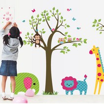 젤리펀트 키재기스티커, 오색빛깔동물원