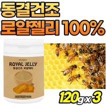 로얄젤리 100% 분말 순수 로얄제리 동결건조 로얄제리티 royaljelly 여성 고함량 가루 고순도 부모님 선물 로열제리 파우더 50대 로열젤리 로얄제리차 남자 먹는법 호주산, 1개, 3개