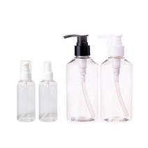 화장품용기 디스펜서 펌프 건스프레이 에센스 공용기선택, 1개, 디스펜서투명250ml