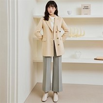 셀러허브 1 DP01 페일톤 밴딩 와이드 정장 슬랙스 SFPAX2249
