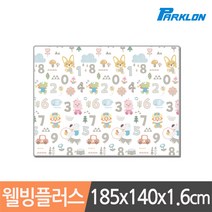 파크론 뽀로로숫자놀이 웰빙플러스 놀이방매트 185x140x1.6cm, 뽀로로숫자놀이 185x140x1.6cm