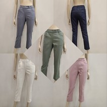 [지센] 여성 스판 컬러데님 부츠컷 면바지(색상5종)