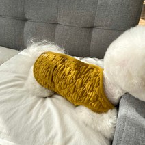 매그독 누빔 수면 베스트 강아지, 올리브